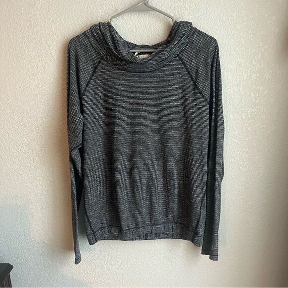 lululemon athletica Tops - Lululemon Pique Marled Gray Pullover